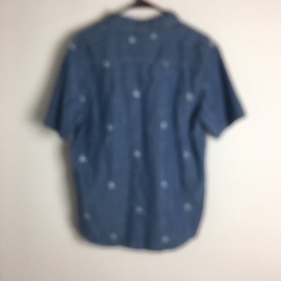 LRG Woven Collection Palm Tree Short Sleeve Shirt - Picture 3 of 13
